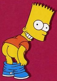 bartsimpsonmooning